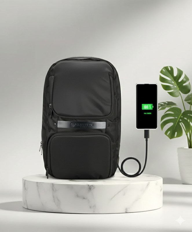 CARLTON LONDON Knapsack-Laptop Bag 22 L Laptop Backpack(Black)