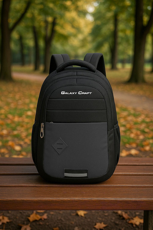 Iqlipse Multipurpose Backpack for Men & Women – Trendy & Durable 30 L Backpack(Black, Grey)