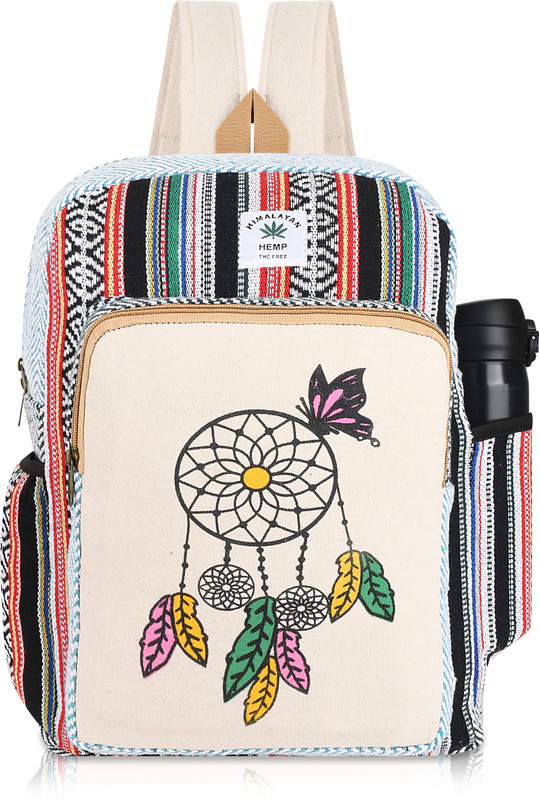 ARVEN ARV-BACKPACK-03-MULTICOLOR-DREAMCATCHER-BUTTERFLY-PRINT 25 L Backpack(Multicolor)