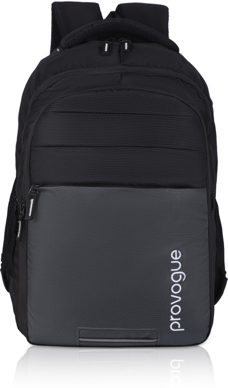 PROVOGUE Casual Backpack for College & Office Use (Men & Women) 25 L Laptop Backpack(Black, Grey)