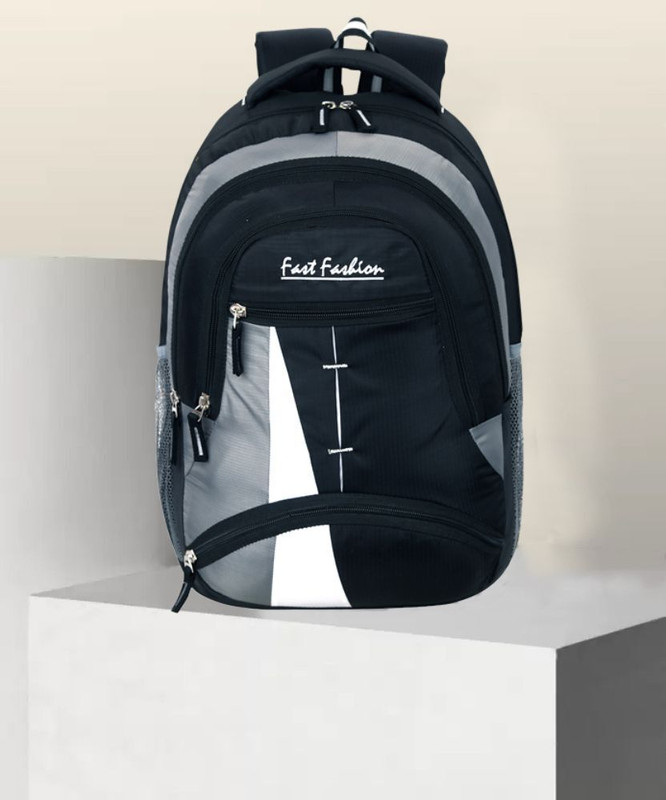 Fast Fashion xF_tblk_10 30 L Laptop Backpack(Black)