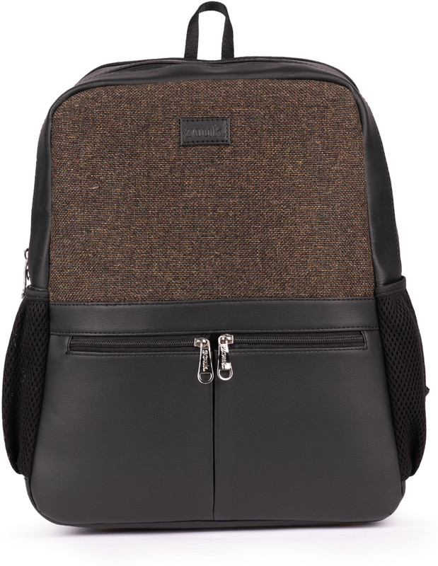 ZOUK Bristel Office Backpack 16.5 L Laptop Backpack(Black)