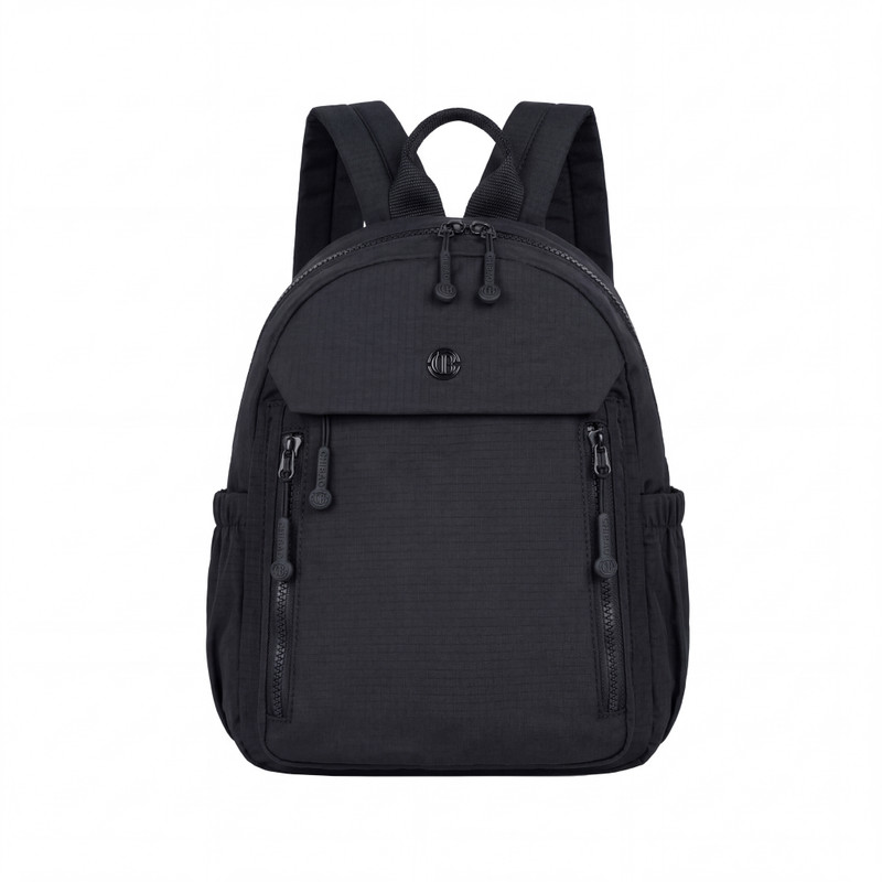 TS WITH TECHSUN Lightweight Stylish Backpack Women Daypack for College,Office, Travel, Daily Use 11 L Backpack(Black)