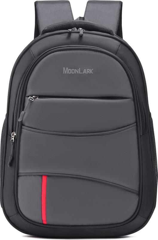 MOONLARK Durable Waterproof Office Bag with Rain Cover & Smart Storage | Travel 35 L Laptop Backpack(Black)