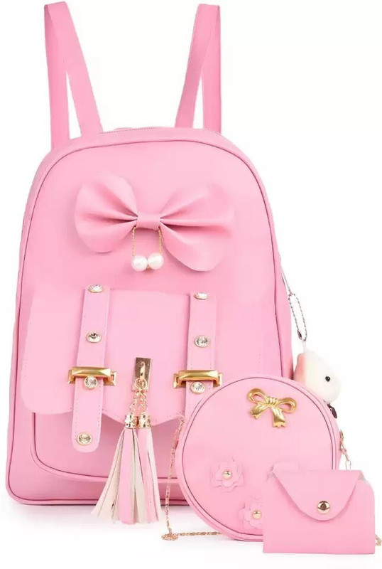 EVOLIC backpacks for girls office 15 L Backpack(Pink)