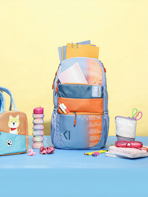 Uppercase Cmpus 02 School Backpack Blue 34.592 L Backpack(Blue)