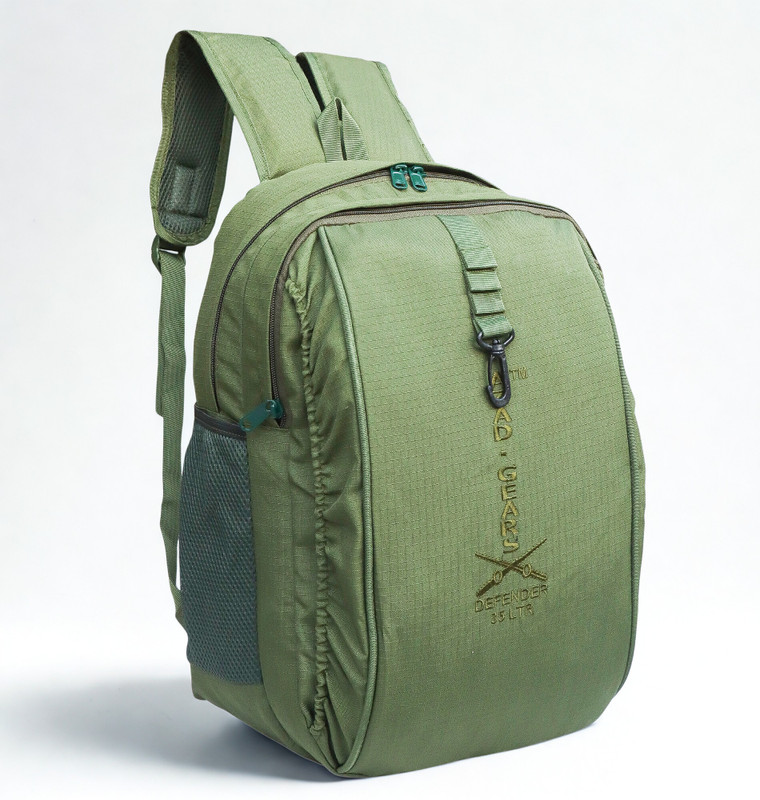 AZAD Army Backpack for casual with extra space 35 L Backpack(Green)