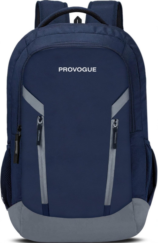 PROVOGUE 3 Compartment Premium Quality Bag for upto 15.6 inch 48 L Laptop Backpack(Black, Blue)