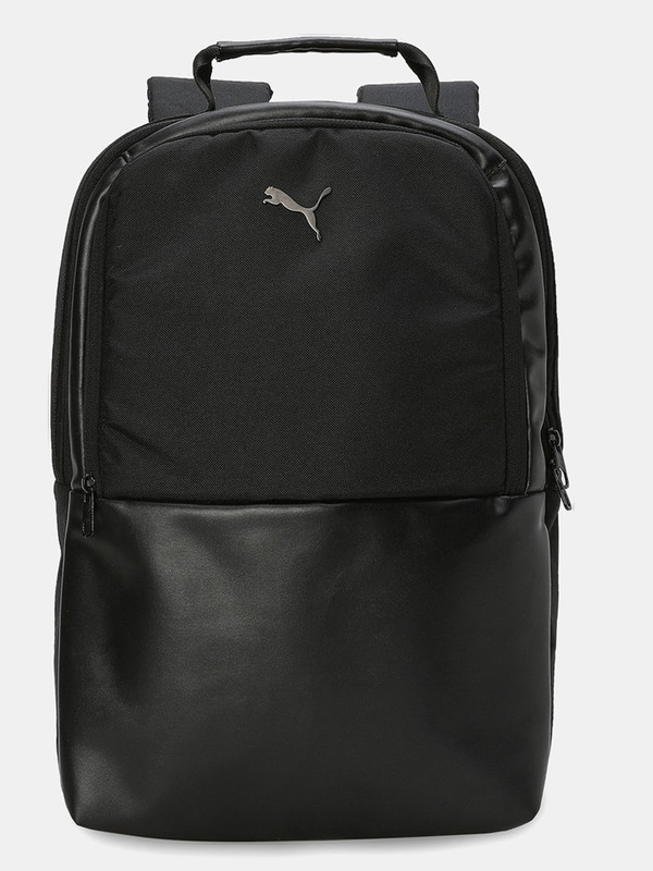 PUMA Elite Synthetic 15L Backpack Black 23 L Backpack(Black)