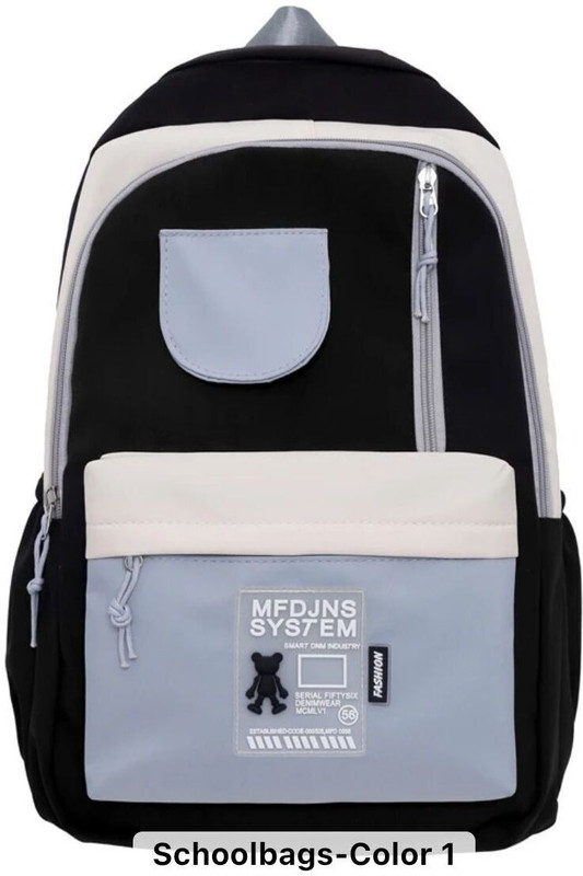 WALSON Trendy Casual Backpack for Men & Women 30 L Backpack(Black)