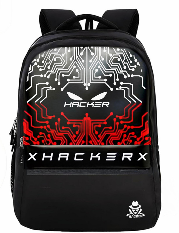 NEO PLUS for Men & Women Stylish Samurai printed bag for Office, Travel & College 32 L Laptop Backpack(Black)