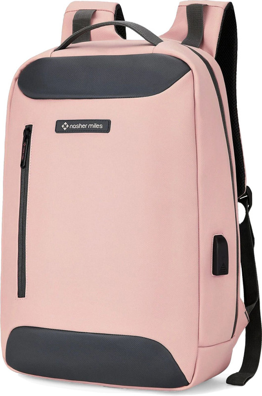 NASHER MILES Staten the Office College Travel Bag for Men Women USB Charging Port 15.6 inch 29 L Laptop Backpack(Green)