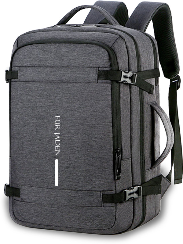 FUR JADEN 40L Weekender Travel Bagpack with Anti Theft Pocket, Organizer Pockets 38 L Laptop Backpack(Grey)