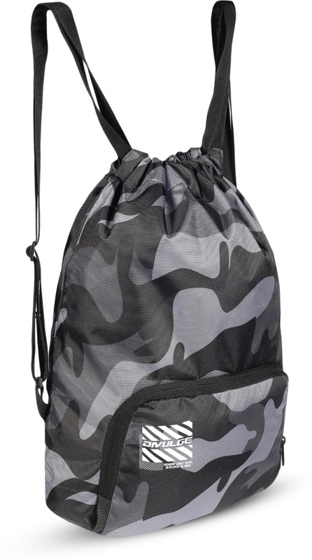 divulge Backpack Drawstring, yoga, Sport Bag Daypack 18 L Backpack(Multicolor)