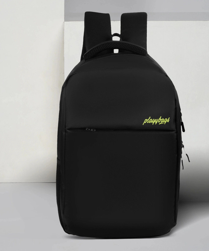PLAYYBAGS Backpack 35L 2 Main Compartments Bottle Pocket Front Pocket 35 L Laptop Backpack(Black)