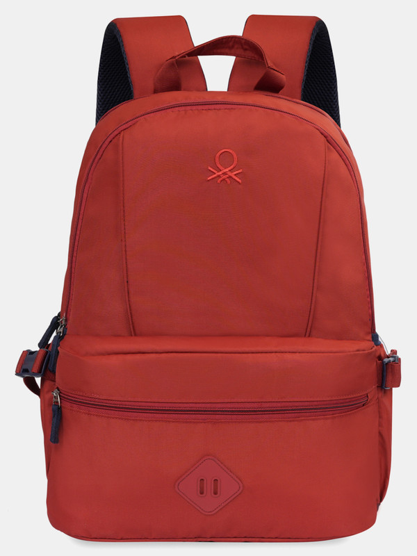 United Colors of Benetton MONO 21 L Laptop Backpack(Red)