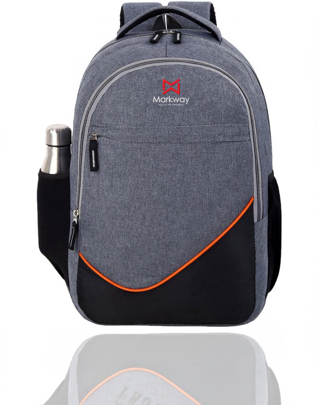 markway Khadi Textured Hi storage 35 L Laptop Backpack(Grey)