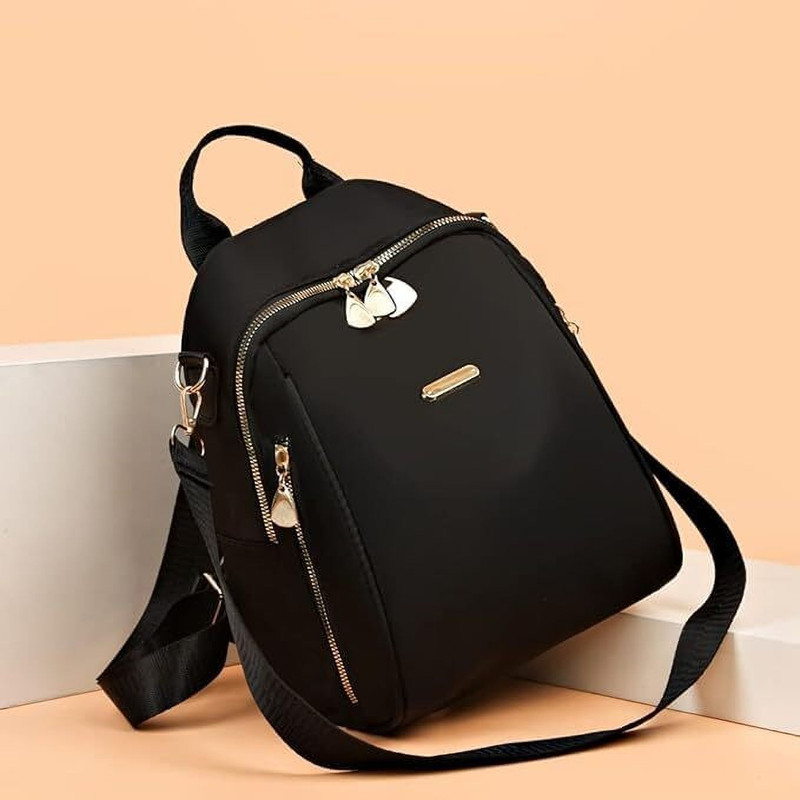 Zaxty Backpack Bag Small Size Office College New Collection Bag 20 L Backpack(Black)