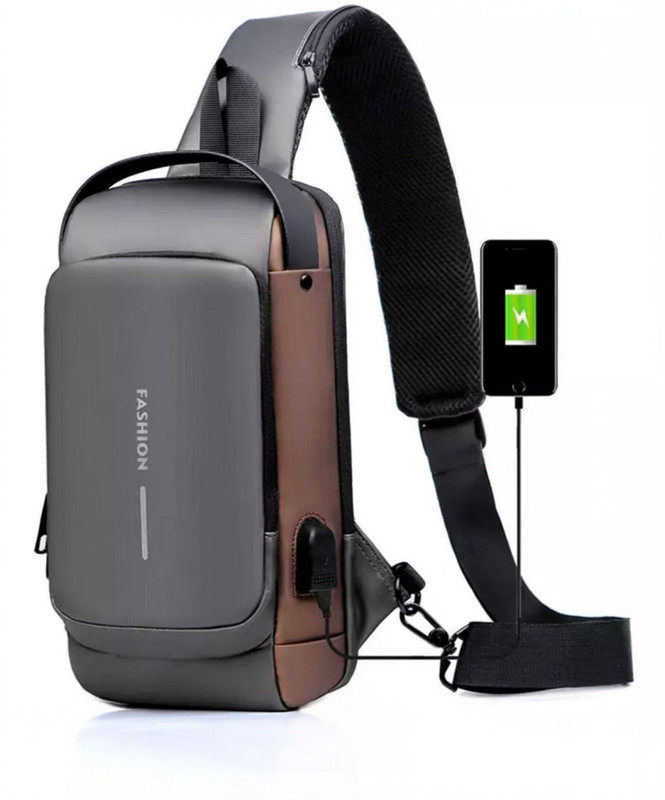 Life Creation Cross Sling Bag For Men & Women Waterproof body 20 L Backpack(Multicolor)