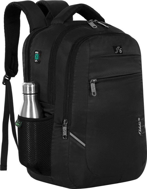 Filo stylish Backpack Boys Girls/Office /College/Travel Waterproof School Bag 25 L Backpack(Black)