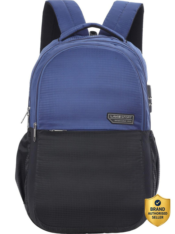 Lavie Sport Pulse 35 L Laptop Backpack(Blue)