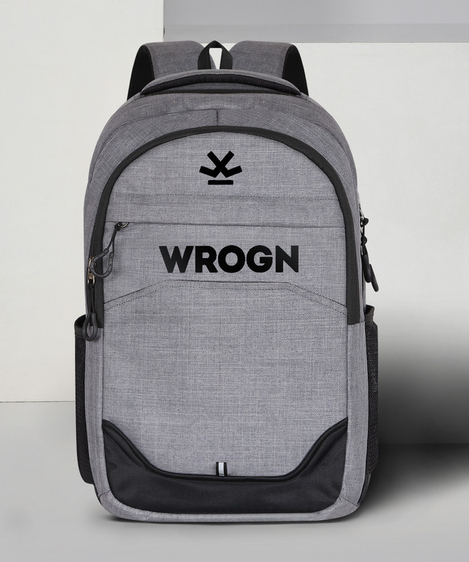 WROGN COMFY KHADI LARGE 35 LITRES LAPTOP BACKPACK FOR MEN AND WOMEN (NAVY) 35 L Laptop Backpack(Blue)