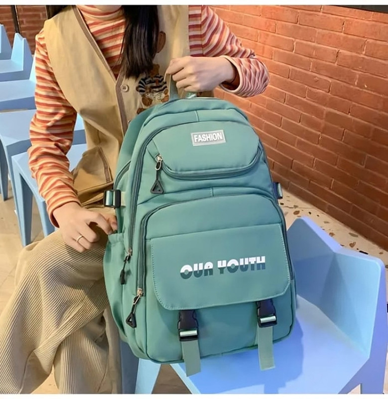 Ayesha Collection Unisex Classic Bagpack For Daily Use 40 L Trolley Backpack(Green)