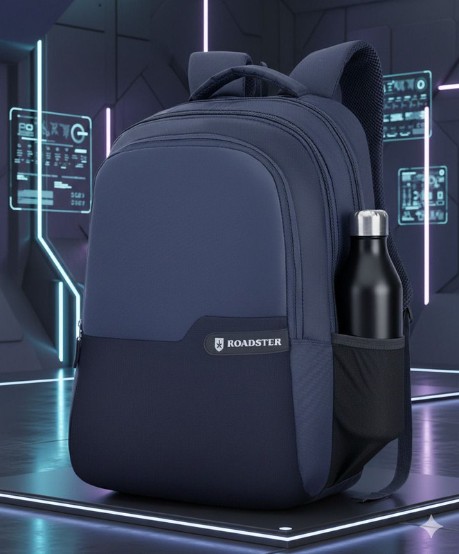 Roadster Unique Aesthetic 30 L Laptop Backpack(Black)