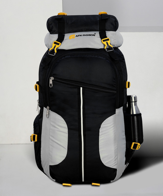 AFN FASHION 55 Liters Travel Laptop Backpack for Outdoor Sport Hiking travel bags 60 L Laptop Backpack(Grey, Black)
