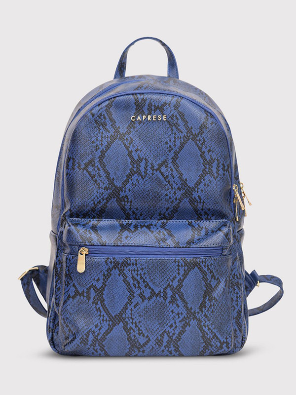 Caprese Cosmos Fashion Backpack for Women 16 L Backpack(Blue)