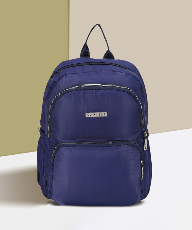 Caprese RYAN BACKPACK MEDIUM (E) NAVY 15 L Backpack(Blue)