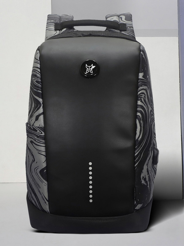 Arctic Fox Slope Anti-Theft Camo Black 23 L Laptop Backpack(Black)