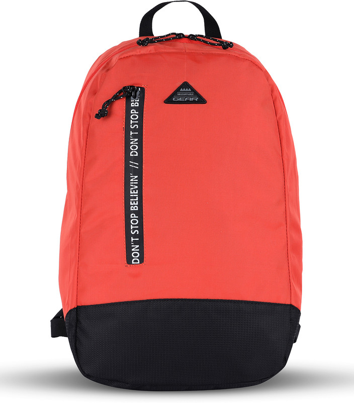 Gear SUPERIOR 19 L Backpack(Orange, Black)