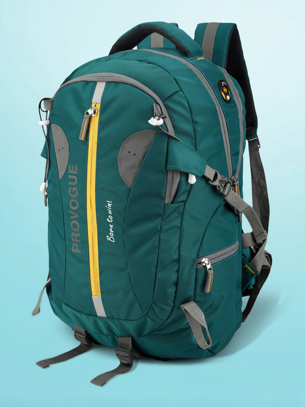 PROVOGUE Spacy Freeride unisex bag with rain cover Laptop/Office/Travelling/Business5 41 L Laptop Backpack(Green)
