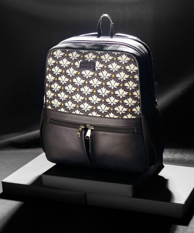 ZOUK Bidri Kaiser Office Backpack 16.5 L Laptop Backpack(Black)