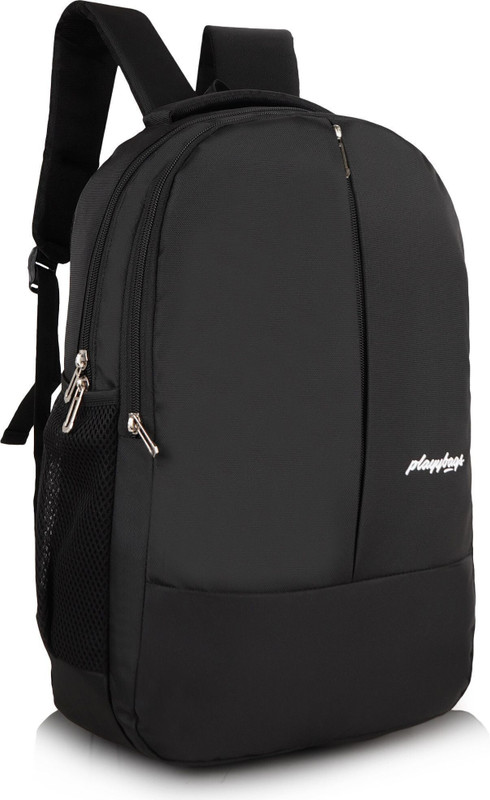 PLAYYBAGS School Bag stylish durable trendy 25 L Backpack(Black)