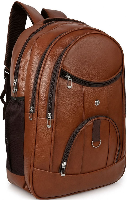LIFE INDIA LARGE 35LTR laptop backpack for 40 L Laptop Backpack(Tan)