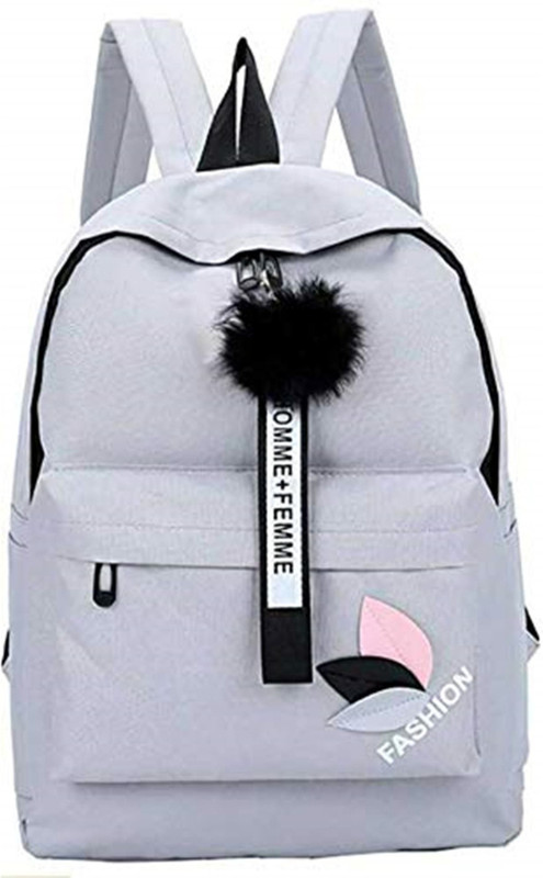 Dowet FASHION-BACKPACK-GREY-1PC_5_11 20 L Laptop Backpack(Grey)