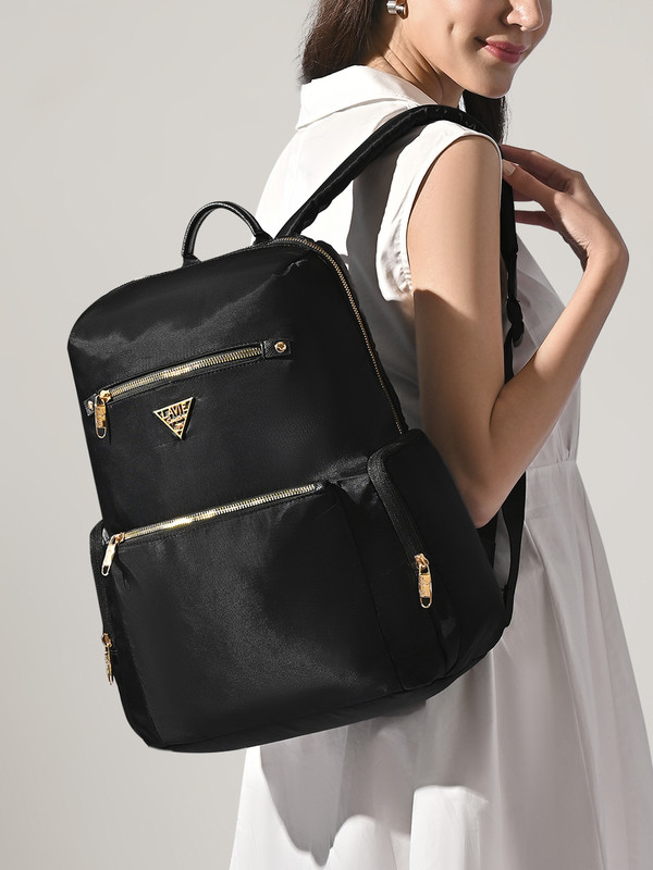 Lavie Signature Phoenix 21 L Laptop Backpack(Black)