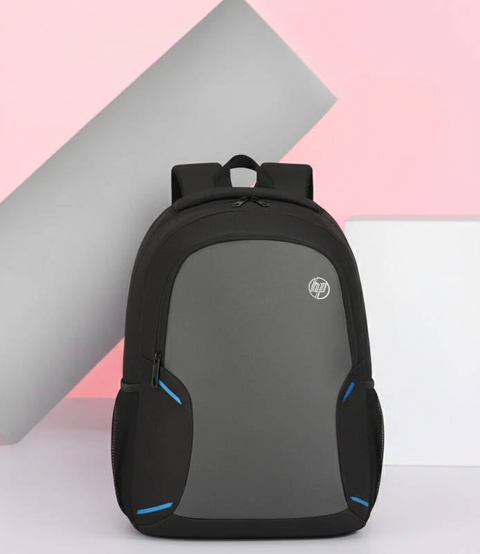 HP Office Laptop Bag – Waterproof, Multi-Pocket Organizer 30 L Laptop Backpack(Black)