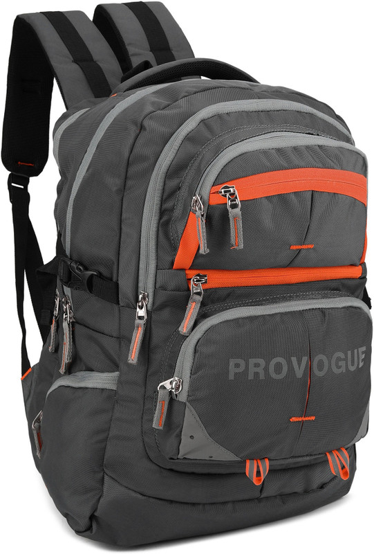 PROVOGUE Spacy Freeride unisex bag with rain cover Office/School/College/BusinessL-38L 38 L Laptop Backpack(Grey)