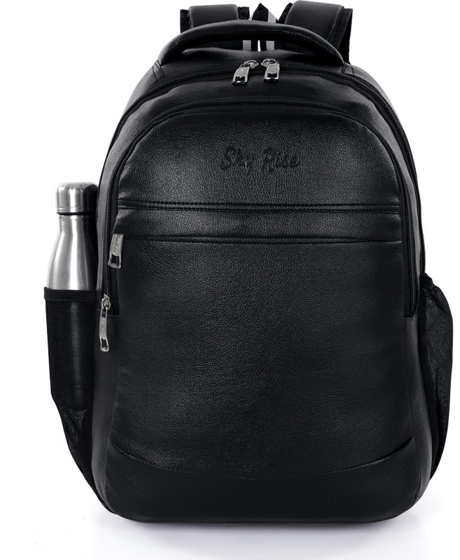 SKY RISE Versatile Travel with Water-Resistant Fabric, Ergonomic Design, Multiple 38 L Backpack(Black)