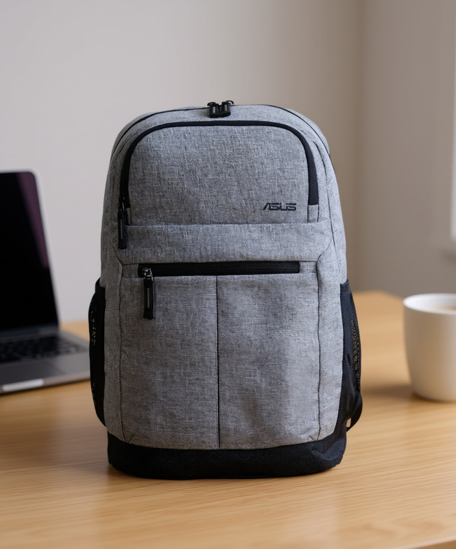 ASUS AP1601,Stylish Unisex Backpack Casual Laptop Bag-Office Bag-School Bag 19 L Laptop Backpack(Grey)