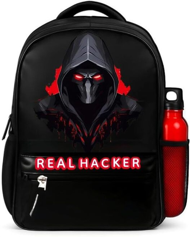 MEGABOND Stylish School College | Perfect for Students, Gamers & Professionals 32 L Backpack(Black)