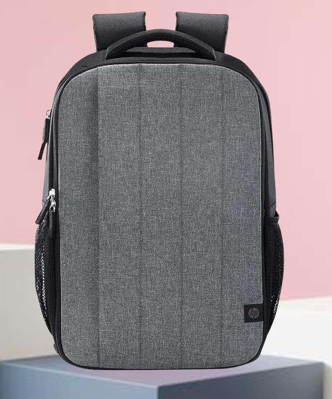 HP Light weight 15.6 Inch 30 L Trolley Laptop Backpack(Black, Grey)