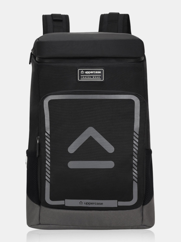 Uppercase 23L Tall Boy 14.6'' Water-Resistant 23 L Trolley Laptop Backpack(Black)