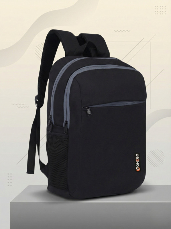 ONEGO Classic Multi-Use Backpack for College, Office, Study, and Travel 30 L Laptop Backpack(Black)