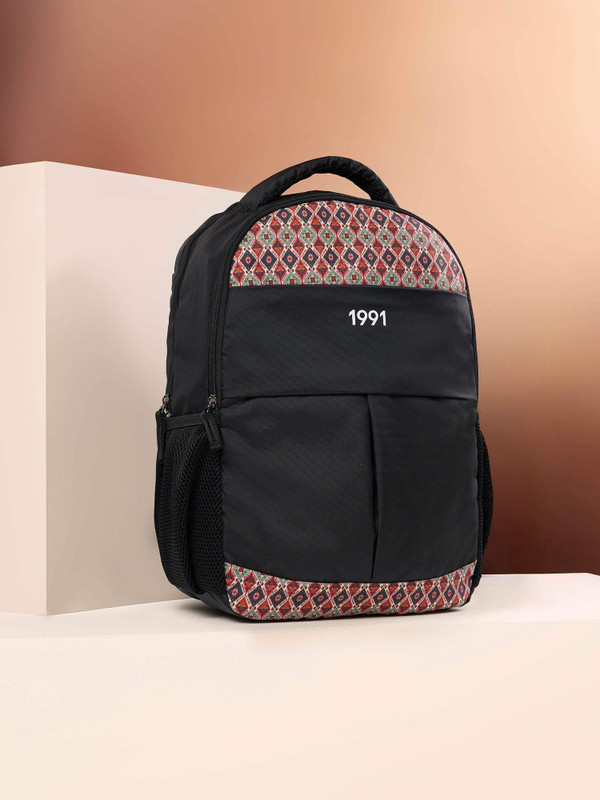 1991 by Zouk Ajrakh Kami Classic Backpack 18.5 L Backpack(Multicolor)