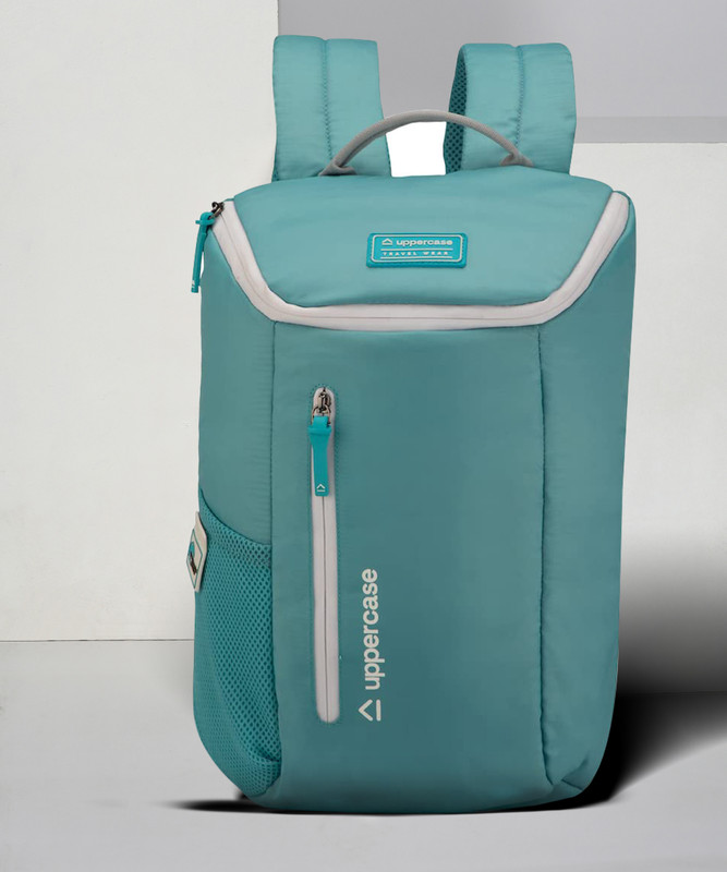 Uppercase 19L Compact 15.6'' Water-Resistant Laptop Bag 19 L Laptop Backpack(Blue)