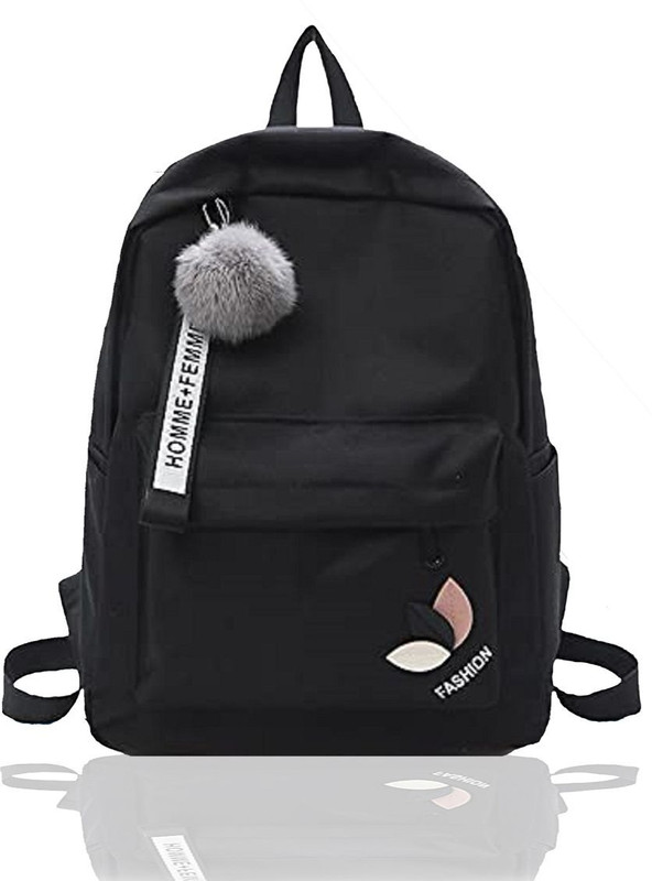 Dowet Black::Black 15 L Backpack(Black, Black)